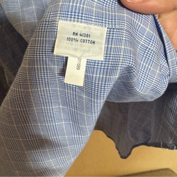 Ralph Lauren Blue Casual Button Down Shirt - Picture 3 of 4